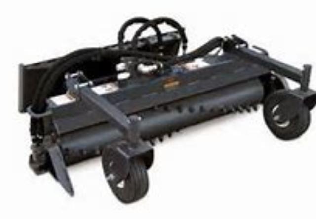 Rental store for MINI SKID STEER, ATTACH LANDSCAPE RAKE in Dallas TX